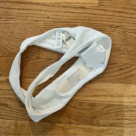 White Ribbed Bikini Bottom - Picture 3 of 5